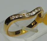 Diamond Set, 0.25ct Wishbone Ring